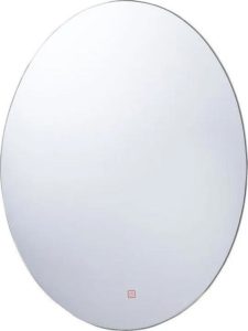 Koupelnové zrcadlo s LED osvětlením oválne 60 x 80 cm
