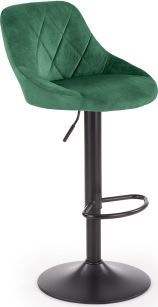 Barová židle H101 tmavě zelená