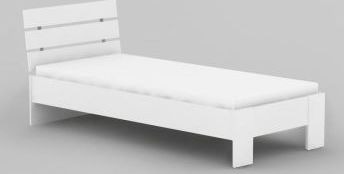 Bílá dětská postel Rea Nasťa 90x200