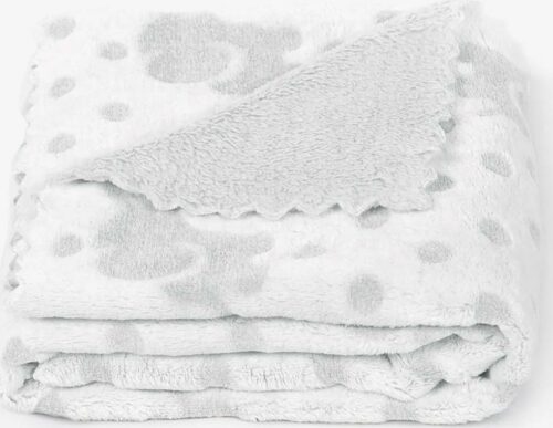 Goldea kvalitní dětská deka z mikrovlákna - šedí sloníci